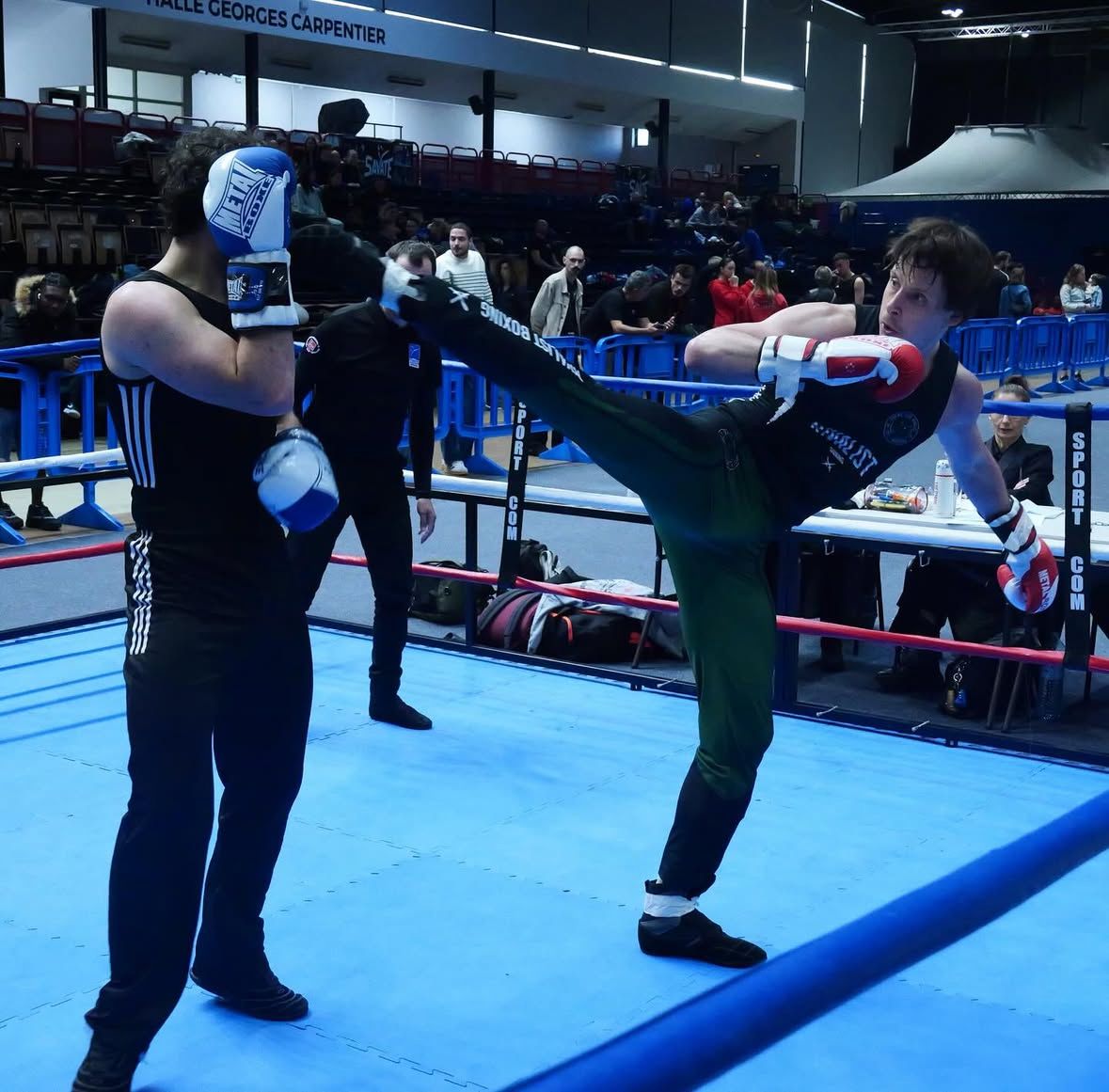 Jean-Baptiste, coach de boxe au Rivalist