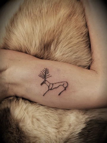 Réalisation handpoke